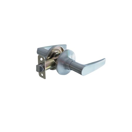 PREMIER LOCK Passage Door Lever Lock Set, Satin Nickel LEVP02